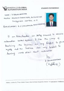 oil and gas course student testimonials