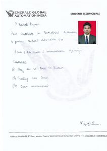 plc student testimonials