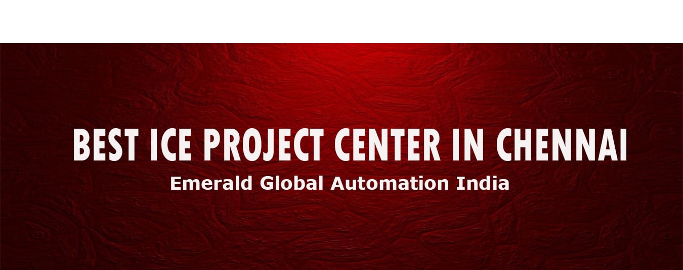 best ice project center chennai